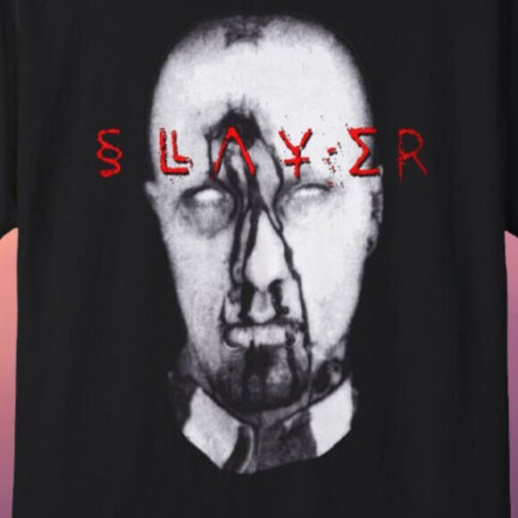Slayer Diabolus In Musica Inmate Heavy Metal Band Album Art Fan T-Shirt 159 - Picture 2 of 5